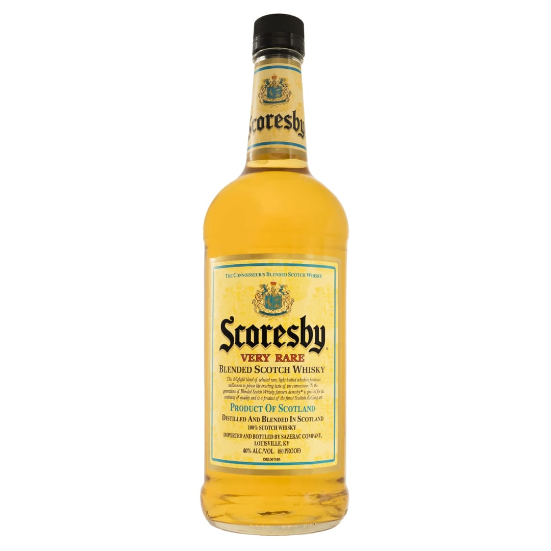 Scoresby Very Rare Blended Scotch Whisky 1l 80 Proof