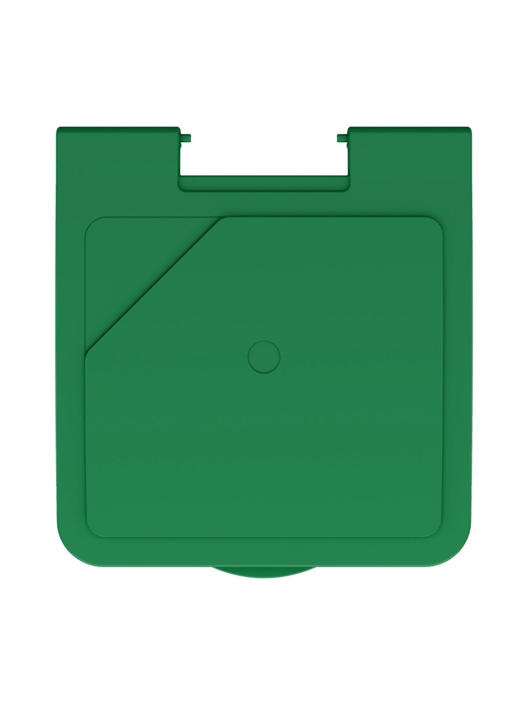 RISE (1) - Single - Lid - Solid Lift - Compost Green