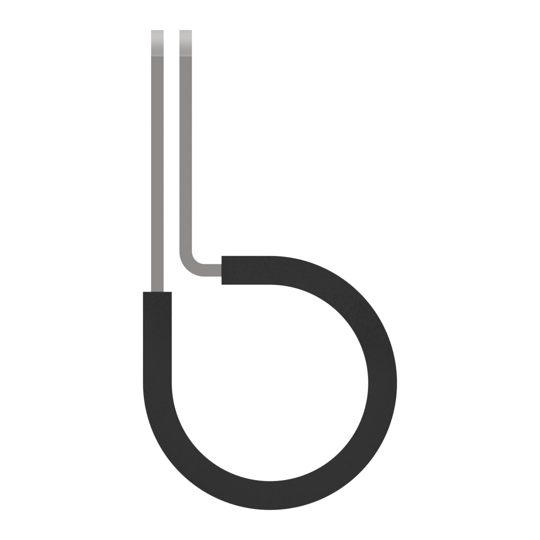 0.56 ID Vinyl Coated Steel Hose Clamp