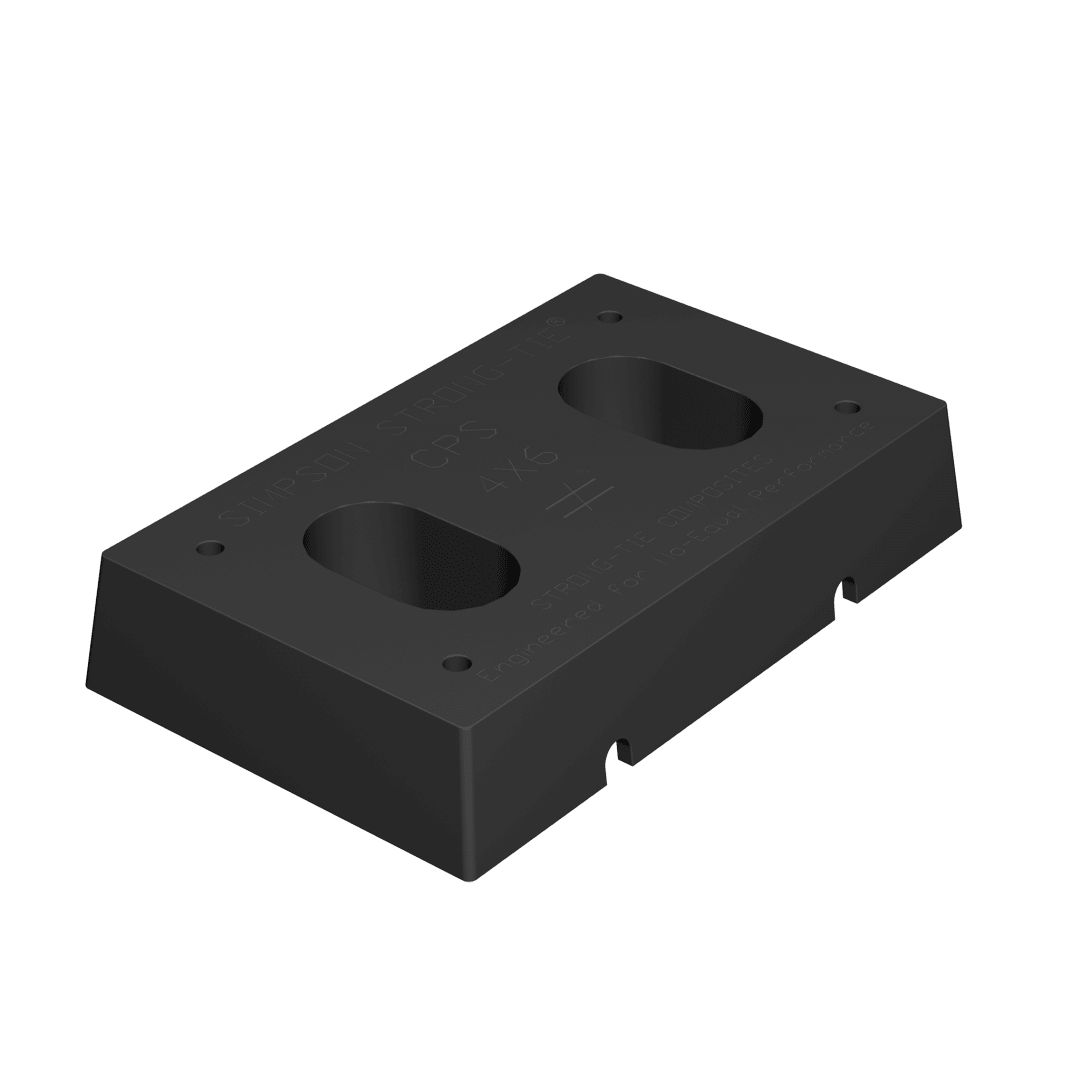 Simpson Strong-Tie CPS46 CPS Composite Plastic Standoff for 4x6 (Pack of 2500)