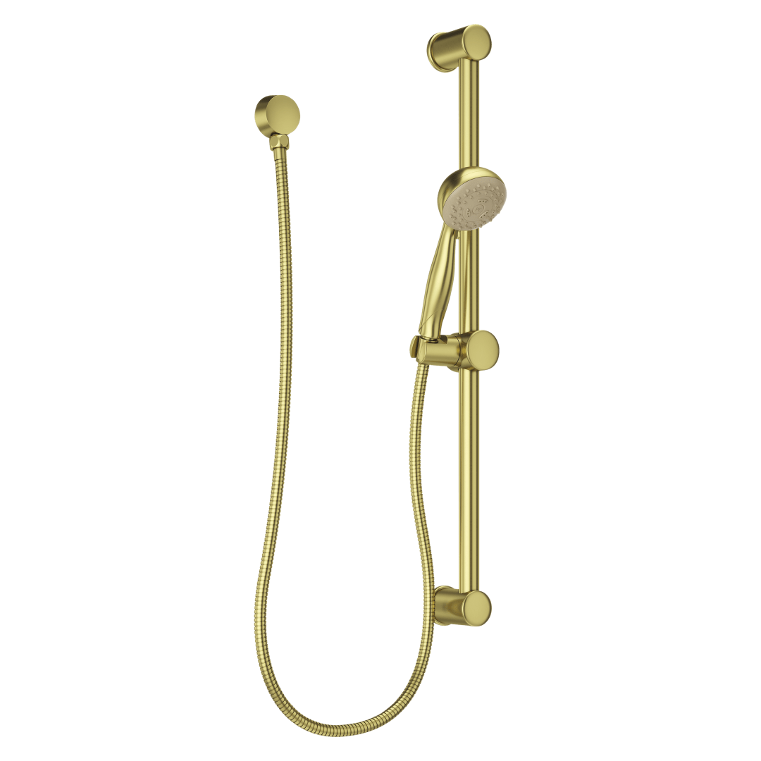 Pfister Wall Mount Slide Bar Handshower in Brushed Gold