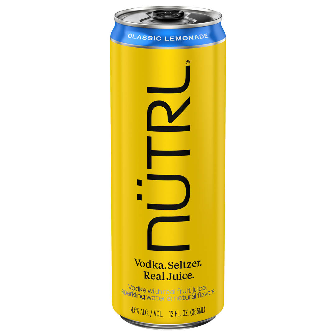 Nutrl Classic Lemonade Vodka Seltzer 12 fl oz