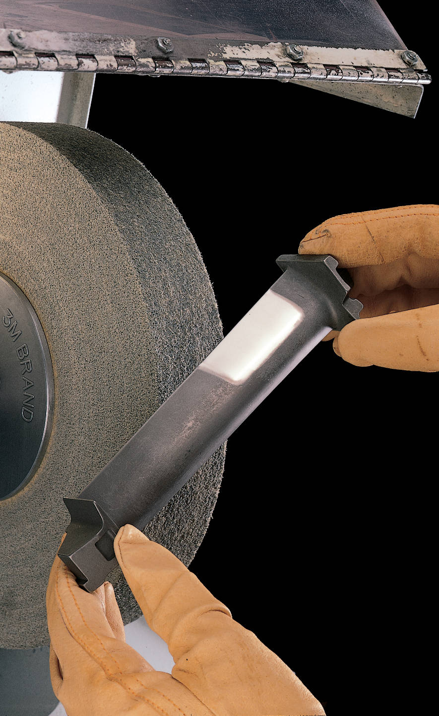 Roda Laminada Roloc™ EXL Scotch-Brite™, 50mm diâmetro, Densidade 2, A Médio