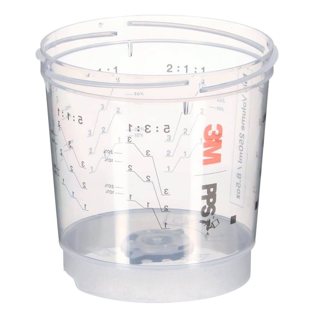 3M™ PPS™ Serie 2.0 Becher für Hartbecher Lackverarbeitungssystem, Mini, 250 ml, 26361