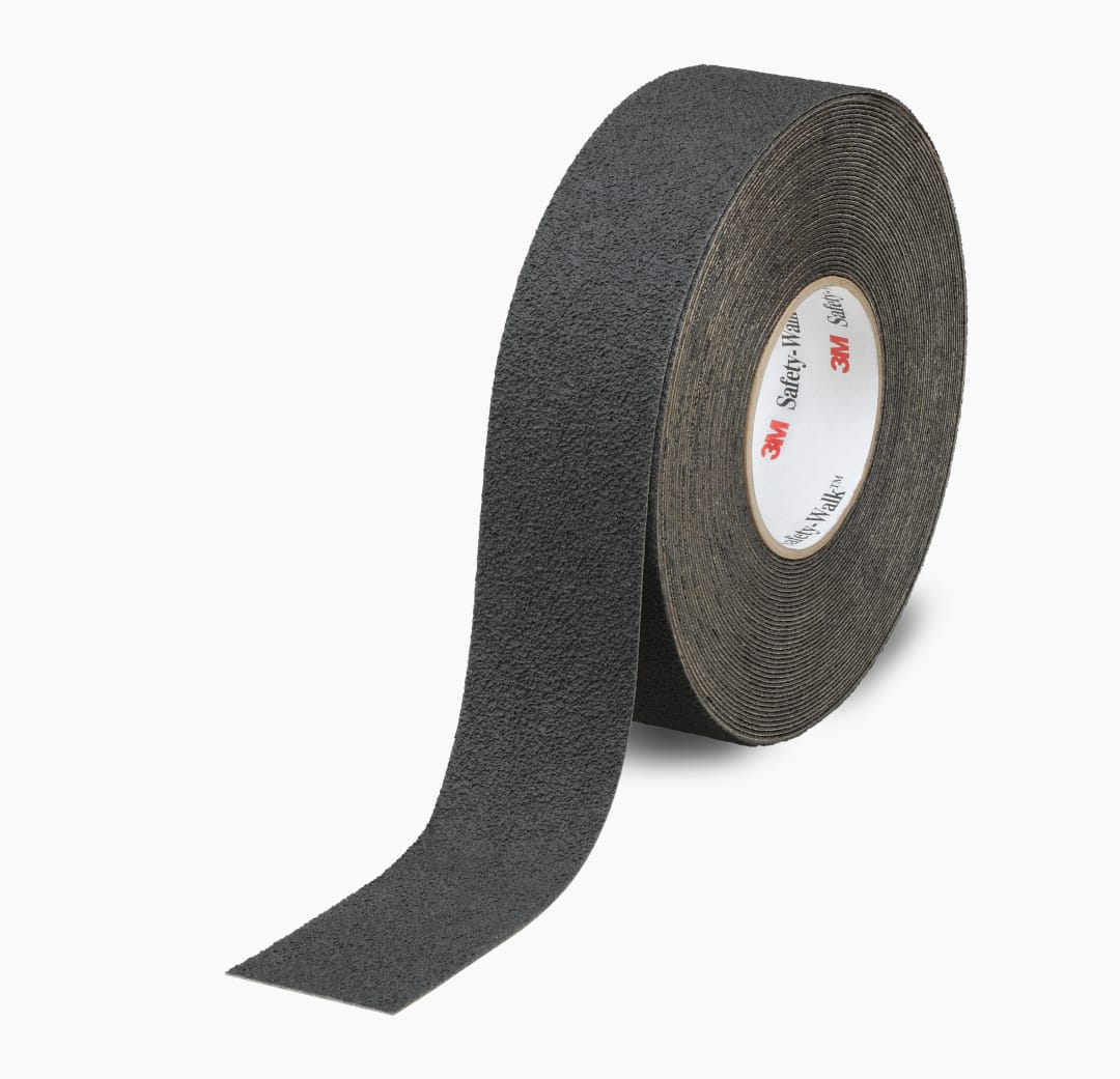 3M™ Safety-Walk™ Nasszone Medium Typ 3, 310, Schwarz, 51 mm x 18,3 m, 1 Rolle / Karton