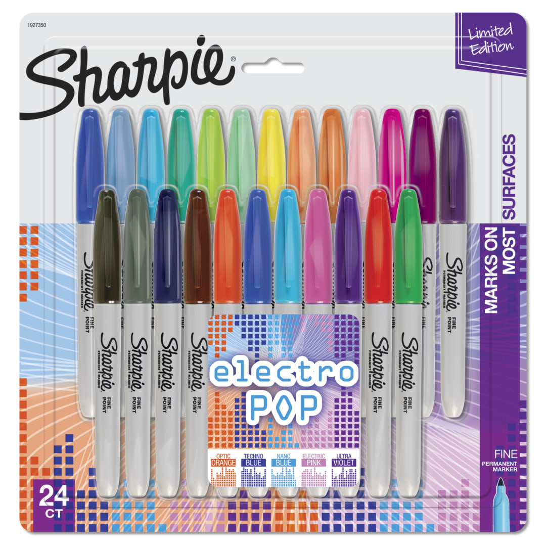 SHARPIE FINE ELECTRO POP 24CD