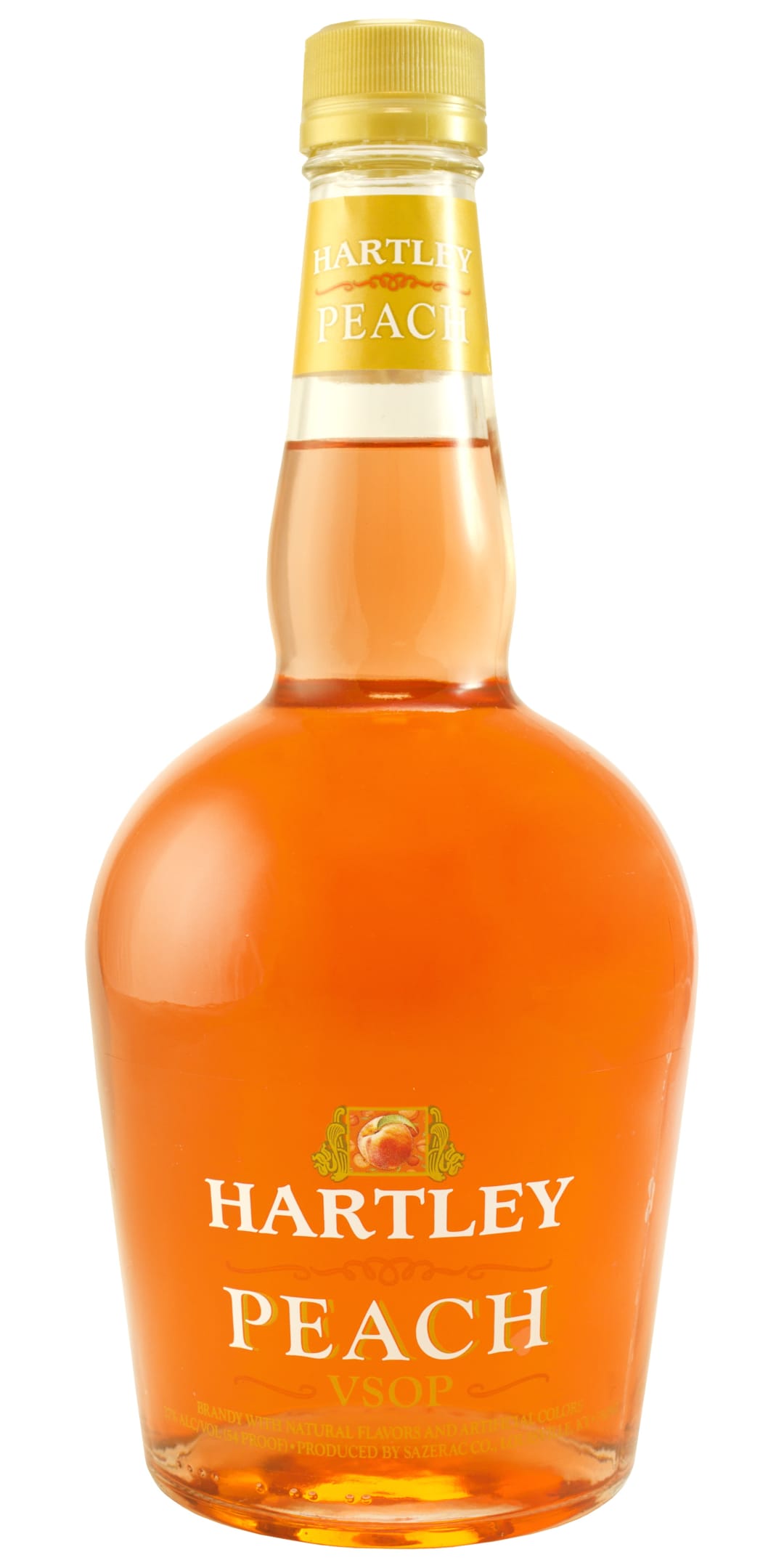 Hartley Peach Brandy 750ml 54 Proof