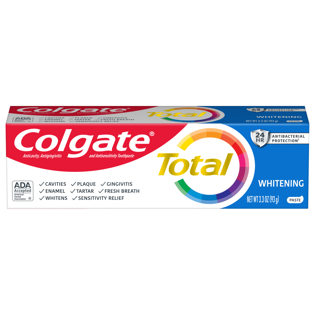 Colgate Total Whitening Toothpaste, 3.3 oz.