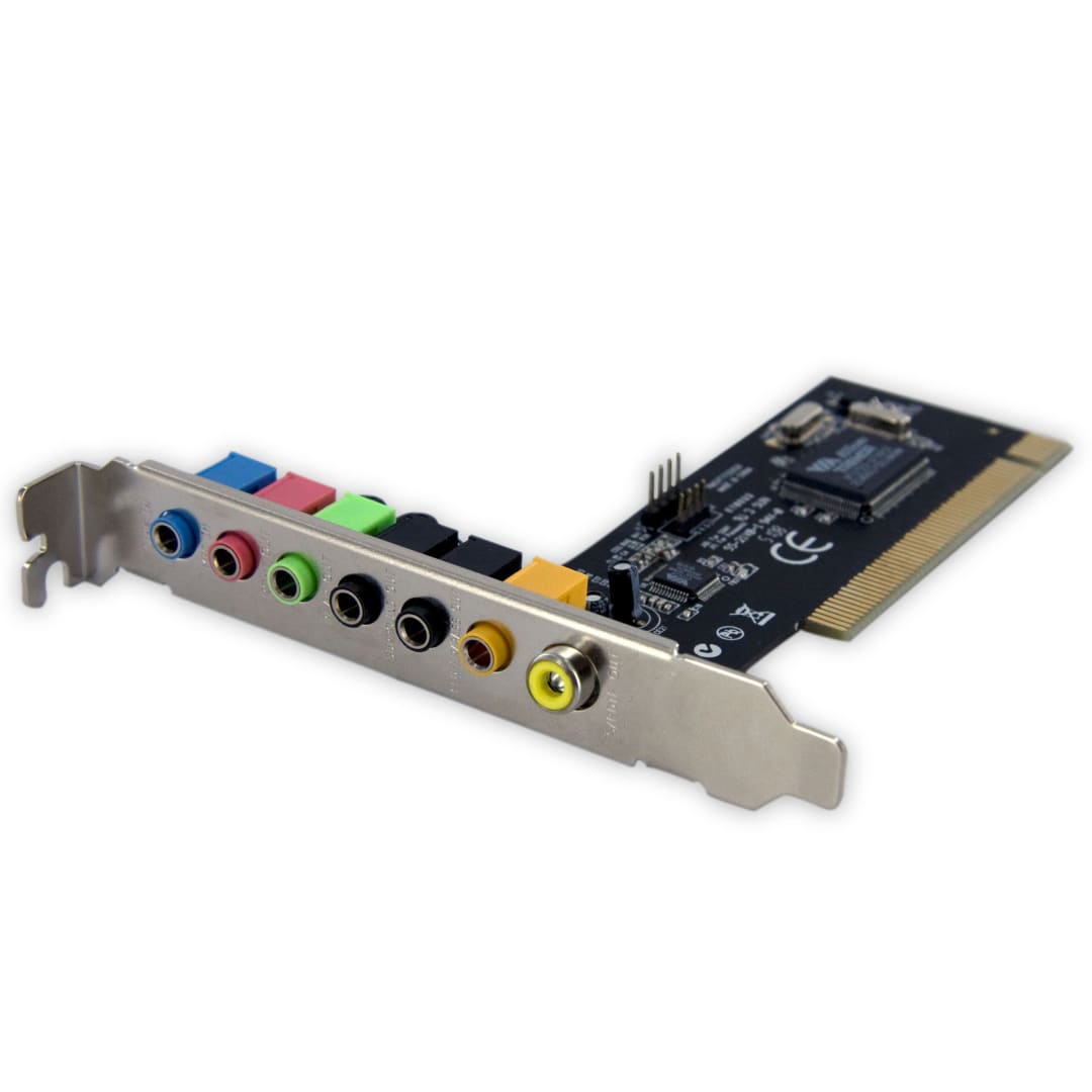 7.1 Channel PCI Sound Adapter Card - 24 bit