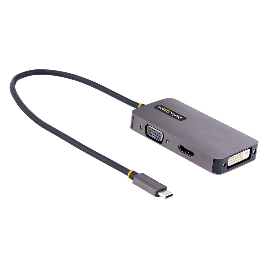 USB C to DVI HDMI 4K 60Hz  VGA Adapter