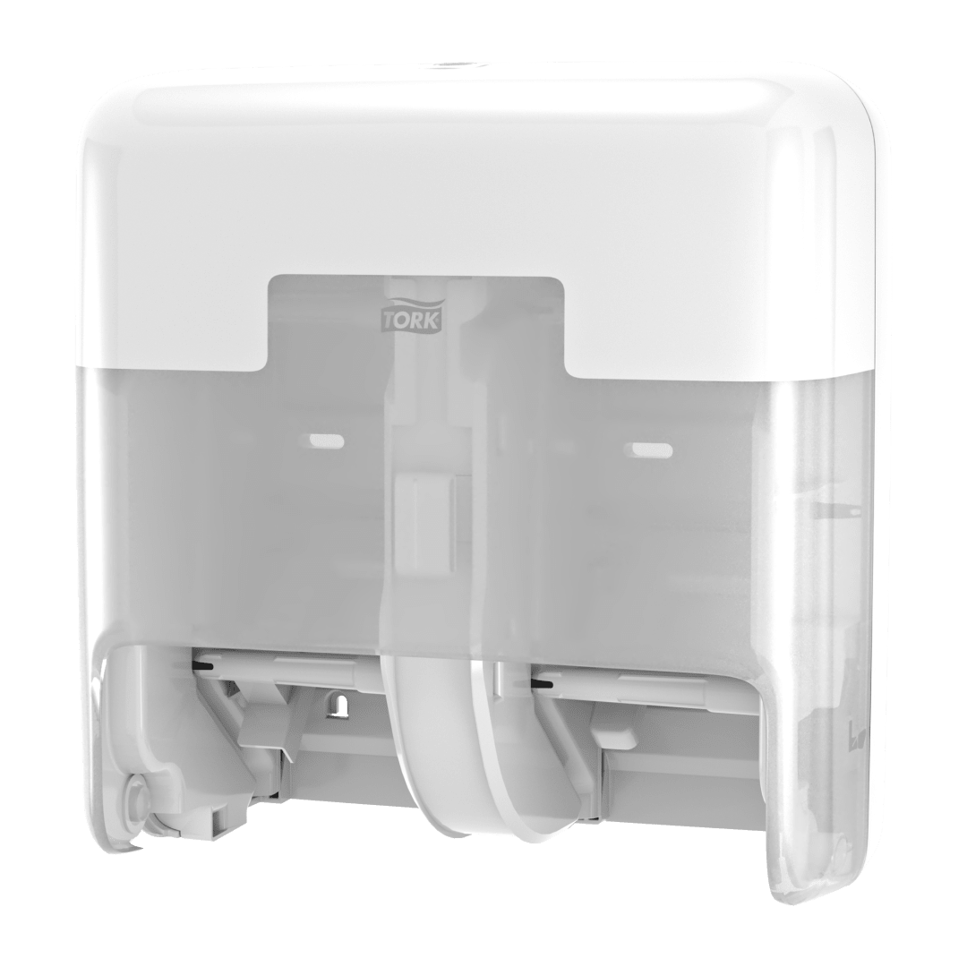 Tork OptiServe® Coreless 4-Roll Toilet Paper Dispenser 