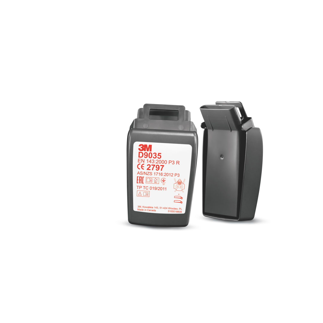 3M™ Secure Click™ Partikül Filtresi, Sert Kılıflı, P3 R, D9035