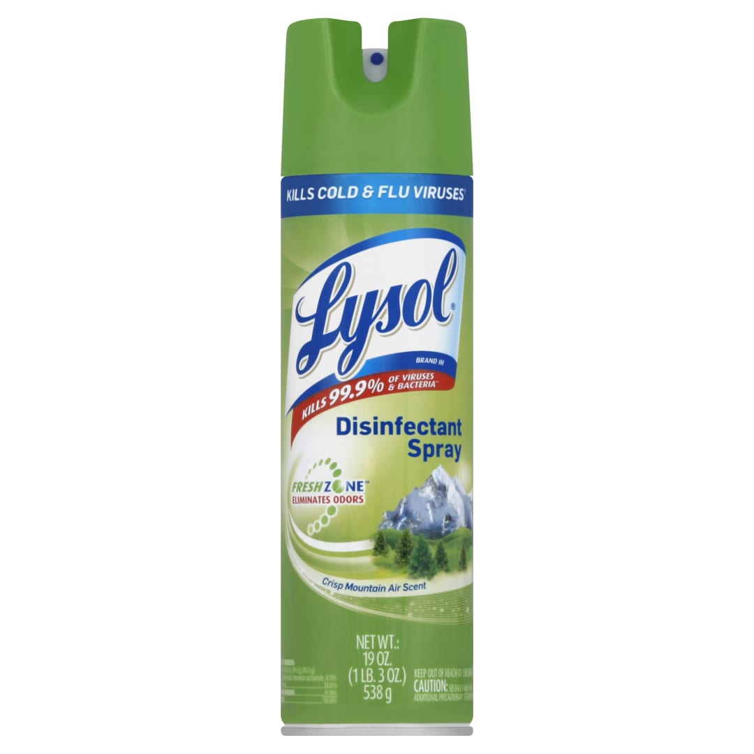LYSOL® Disinfectant Spray - Crisp Mountain Air 12/19 oz.