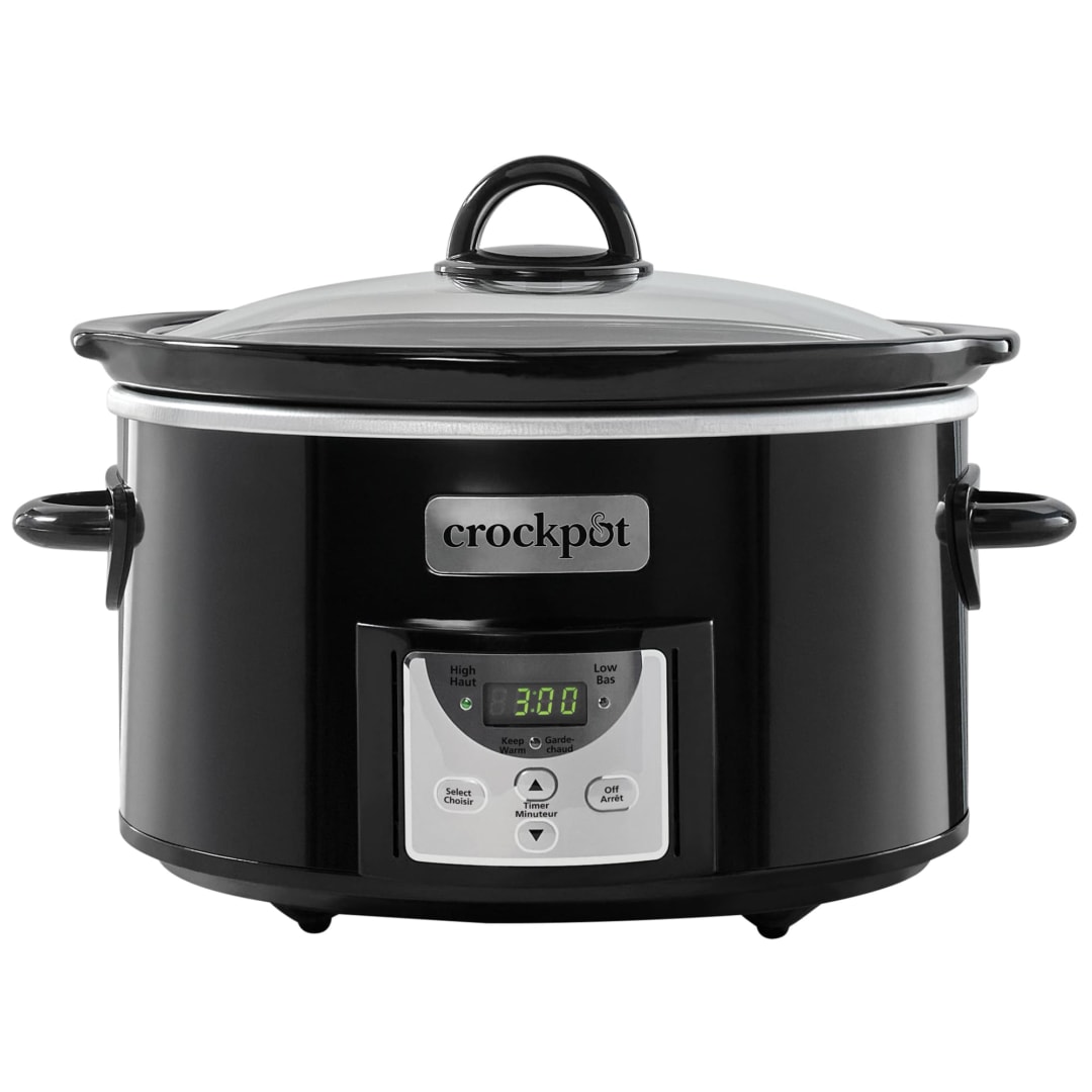 Crockpot® 4-Qt. Digital Countdown Slow Cooker, Black