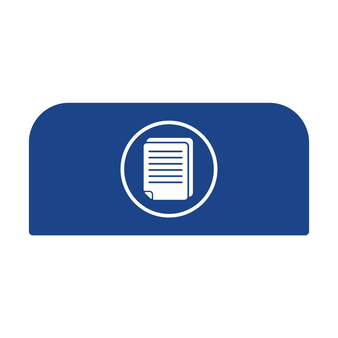 Configure™ Paper 15 Gal Blue Sign