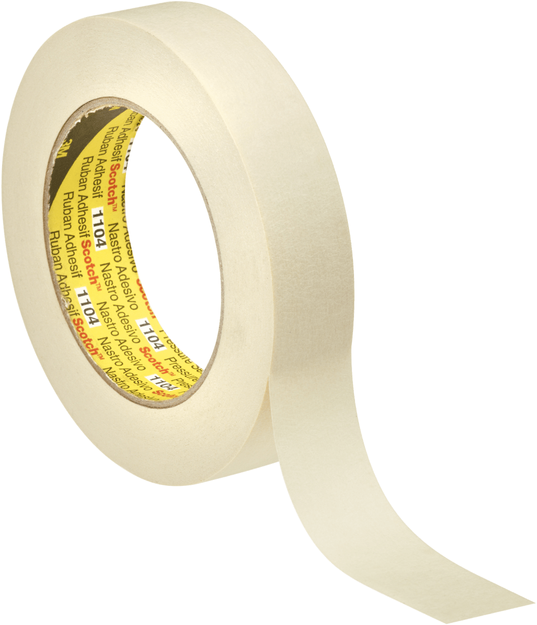 3M™ Maskovacia páska s nízkou priľnavosťou 1104, 24 mm × 50 m