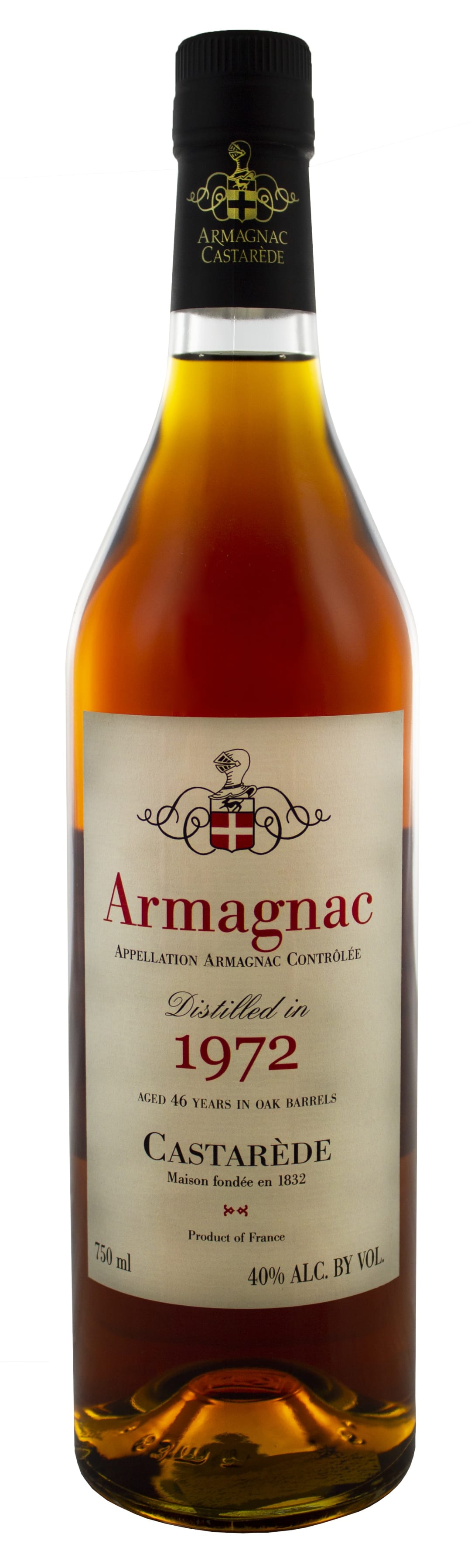 Castarede 1972 Armagnac 750ml 80 Proof