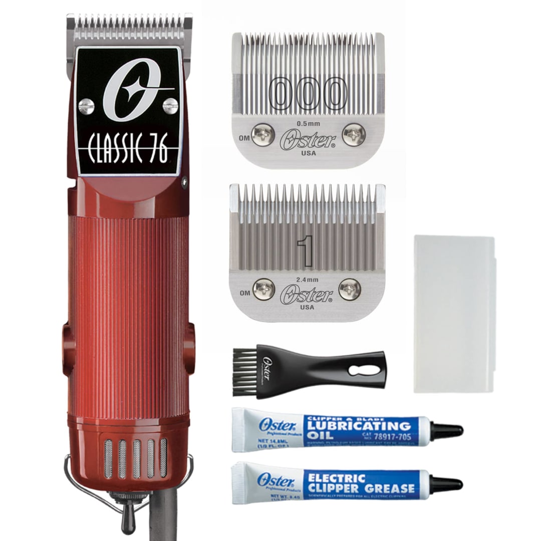 Oster Classic 76 Universal Motor Clipper with Detachable #000 & #1 Blades