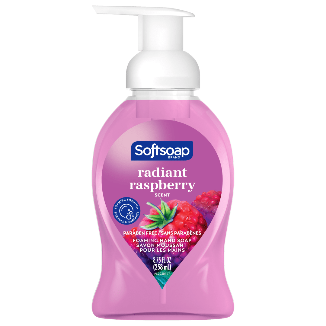 Softsoap Foaming Hand Soap, Radiant Raspberry - 8.75 Fluid Ounce
