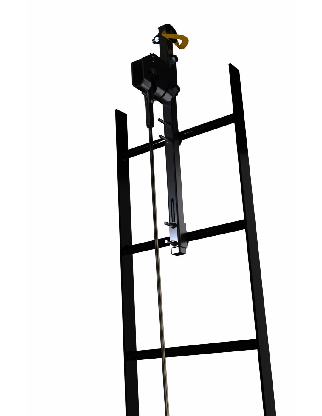 3M™ DBI-SALA® Lad-Saf™ Cable Vertical Safety System, 1 - 4 User, Galvanized Steel, 50 ft, Restricted, 6191054