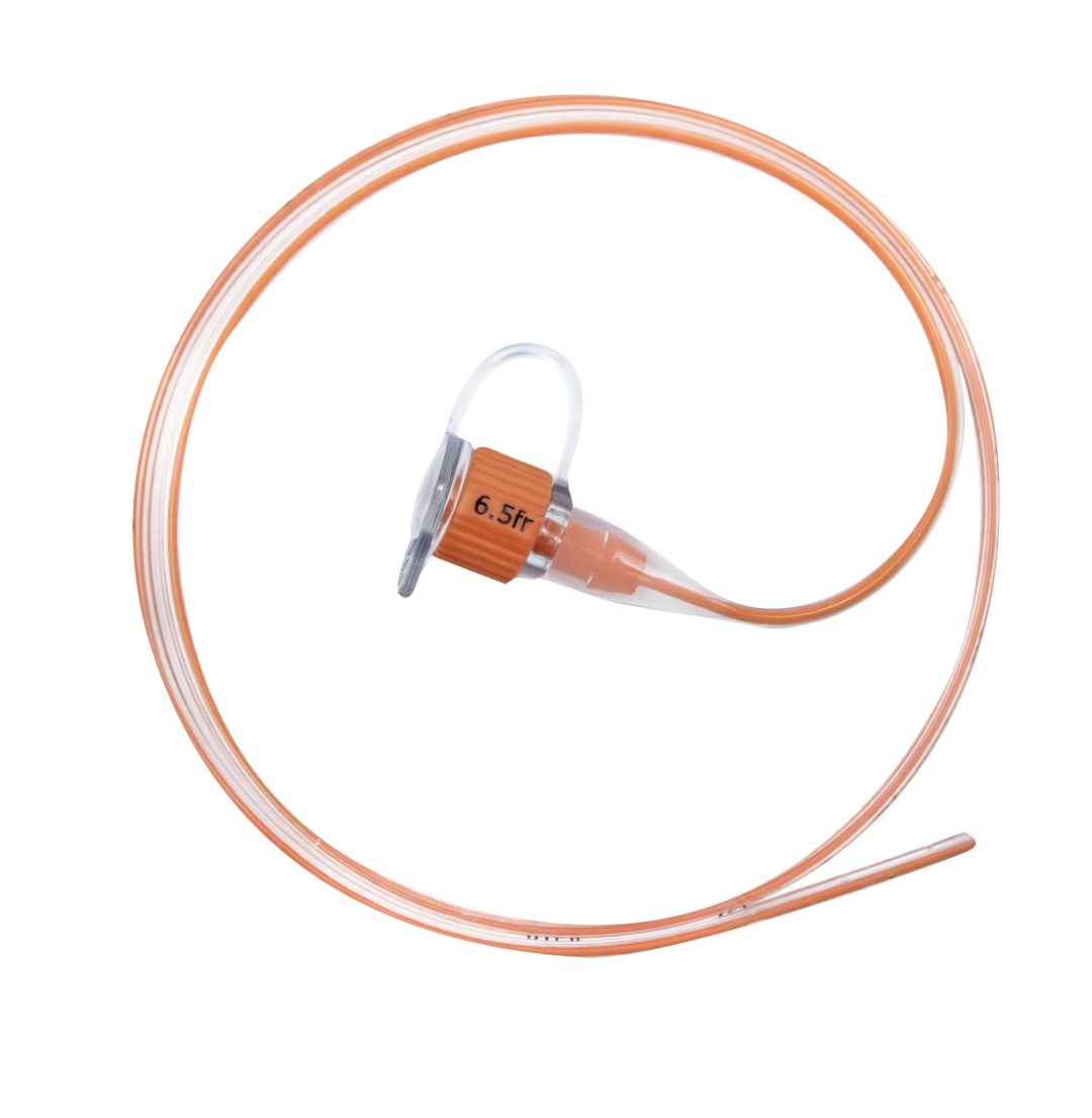 40cm (15.75") 6.5FR Silicone Feeding Tube, ENFit® Connector