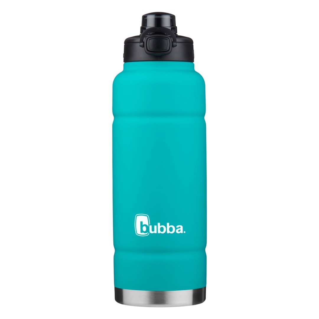 bubba Trailblazer Stainless Steel Water Bottle with Push Button Lid, 40 oz