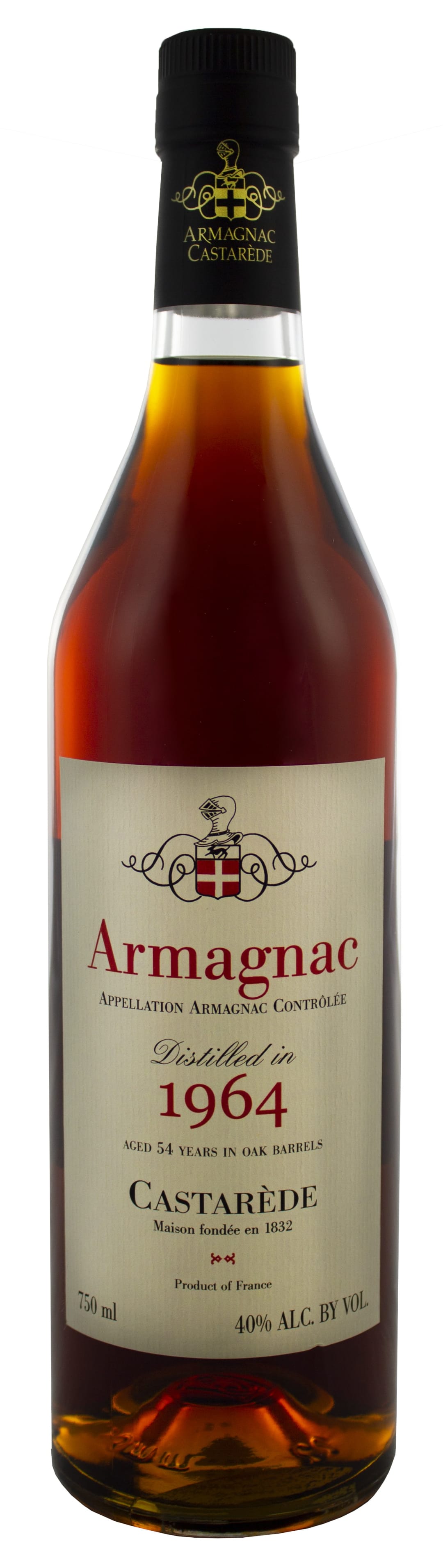 Castarede 1964 Armagnac 750ml 80 Proof