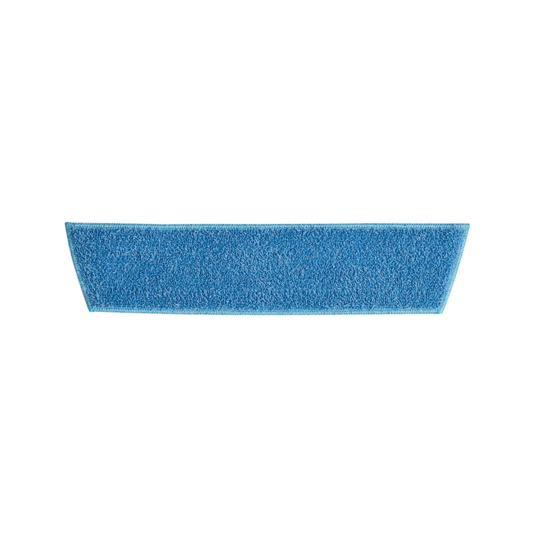 Rubbermaid Commercial Products 18" Light Commercial Microfiber Mop Pad, Blue