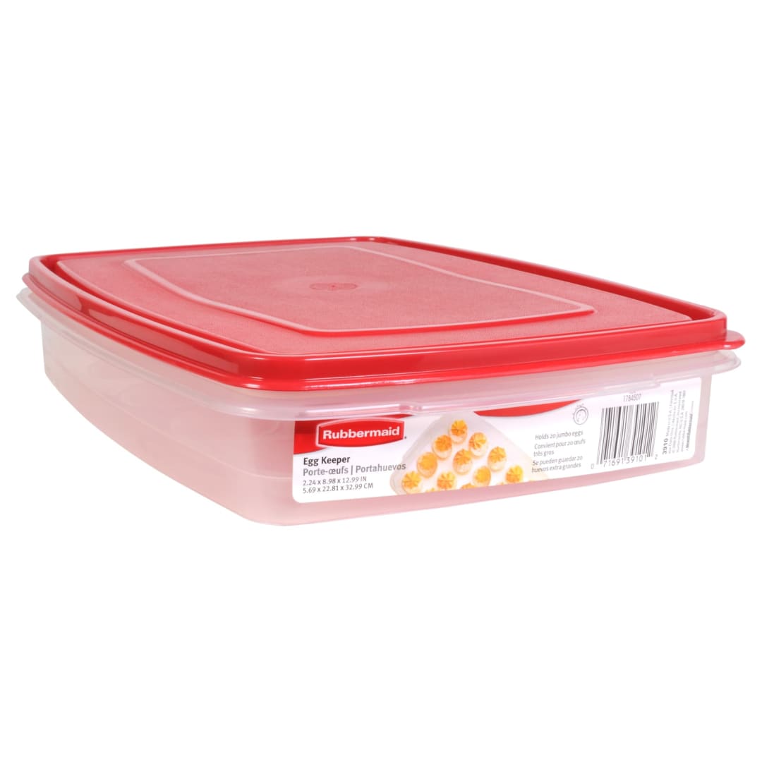 Rubbermaid® Egg Keeper, Racer Red, 2 Count