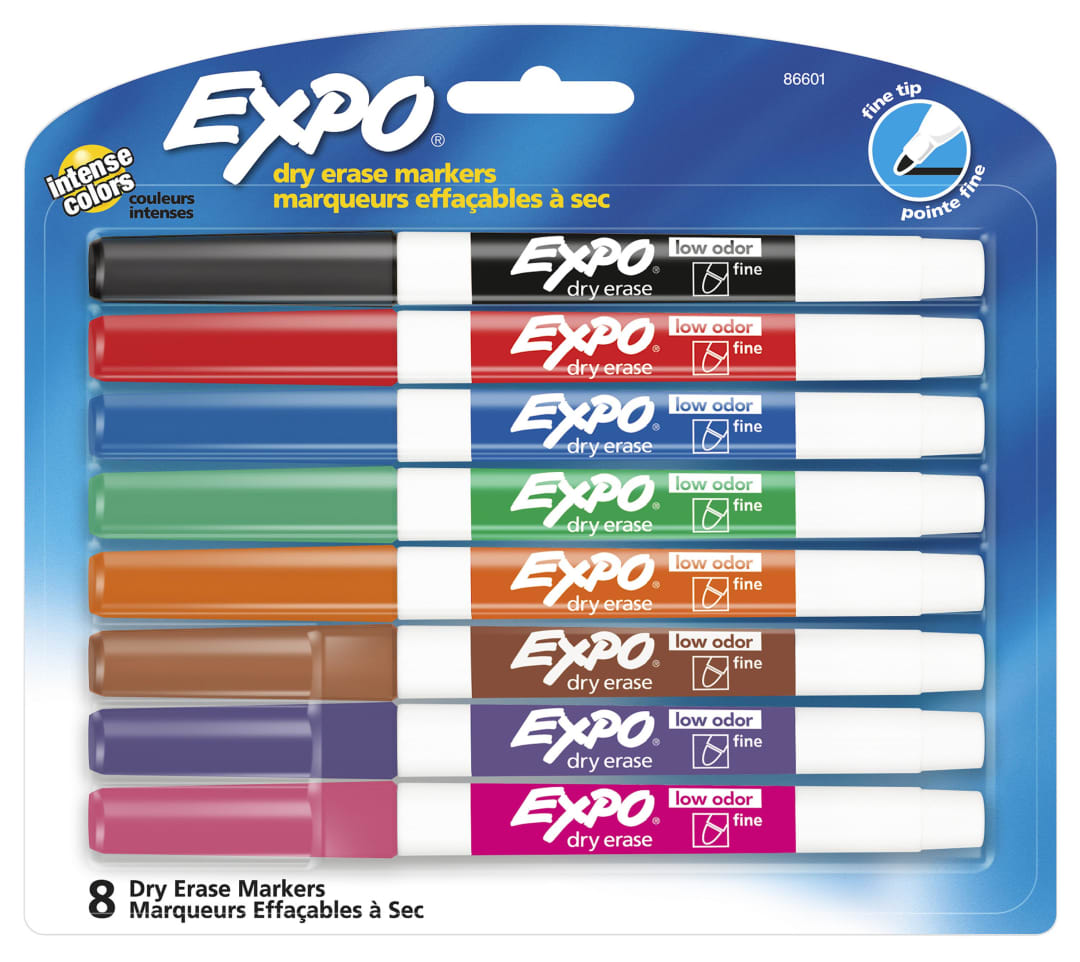 EXPO LOW ODOR 8CD ASST FINE