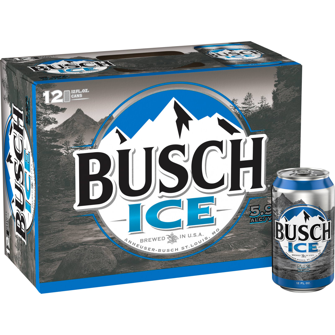 Busch Ice® Beer, 12 Pack 12 fl. oz. Cans
