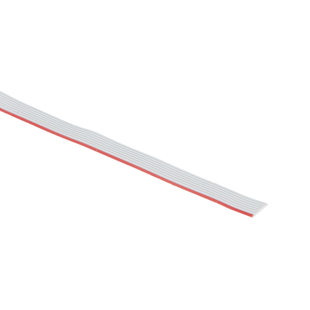 3M™ 3625/08, Flachbandkabel, 08-polig, 3625 Serie, Litzenleiter, 1,00 mm, Grau, 100 m/Rolle