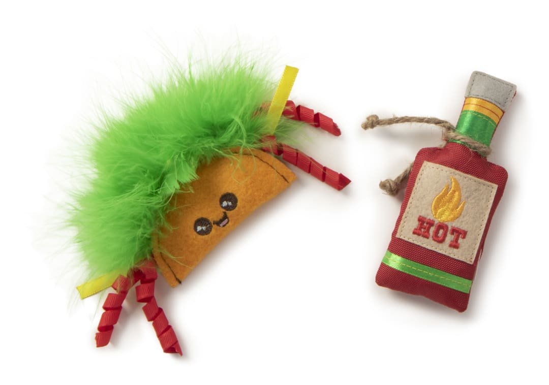 SmartyKat Happy Hotstuff (Set of 2) Catnip Cat Toys