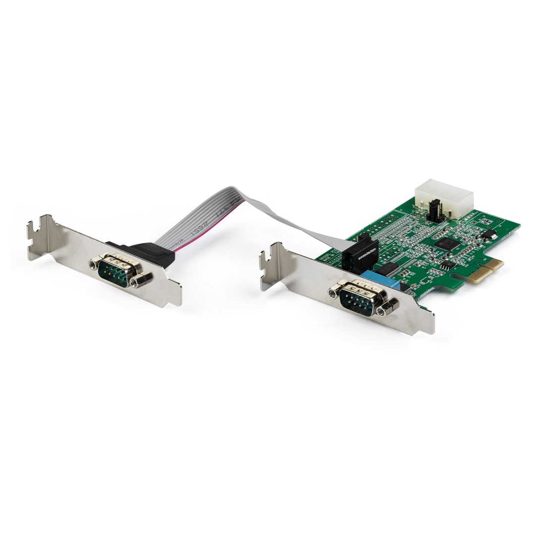 2-Port PCIe Serial Card - Low Profile