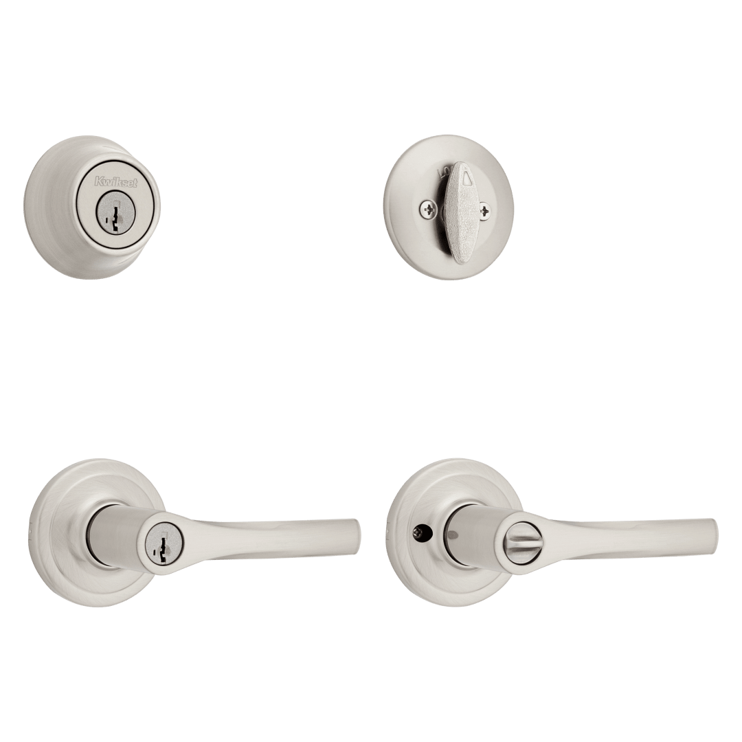 Henley Combo Pack featuring SmartKey Security™ in Satin Nickel