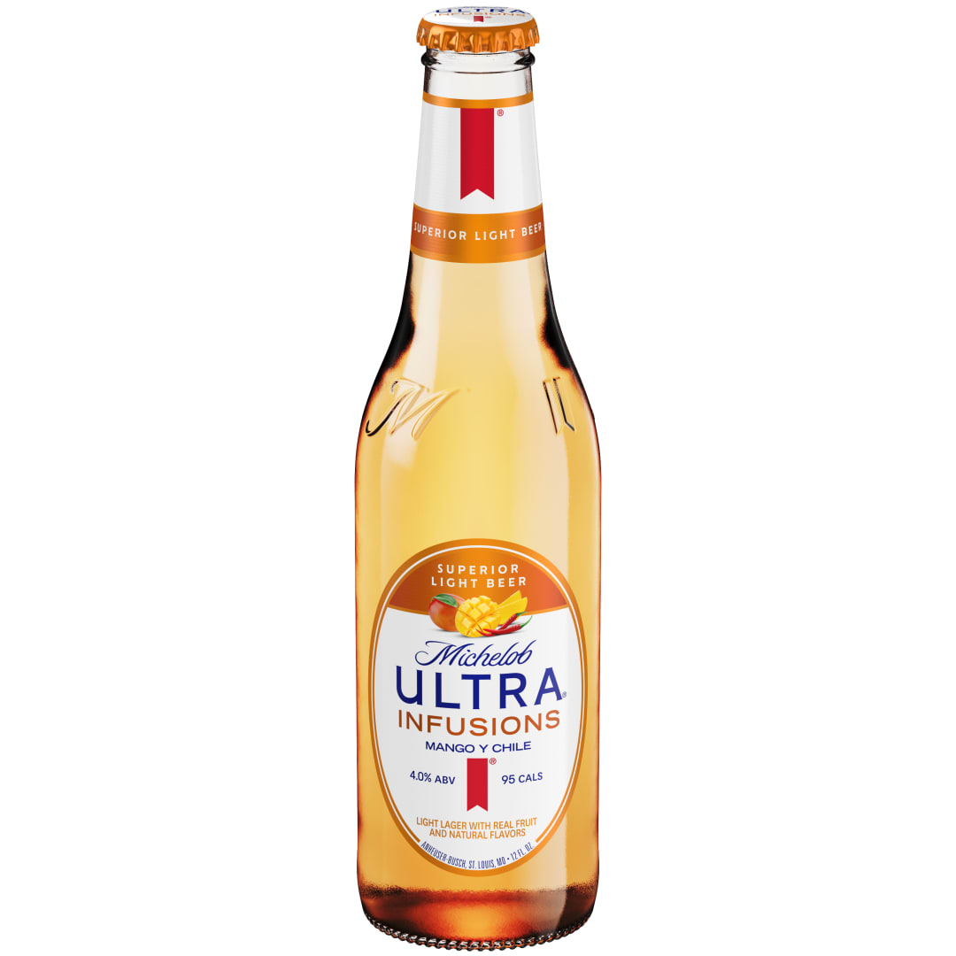 Michelob ULTRA Infusions Mango y Chile Beer 12 fl oz Bottle