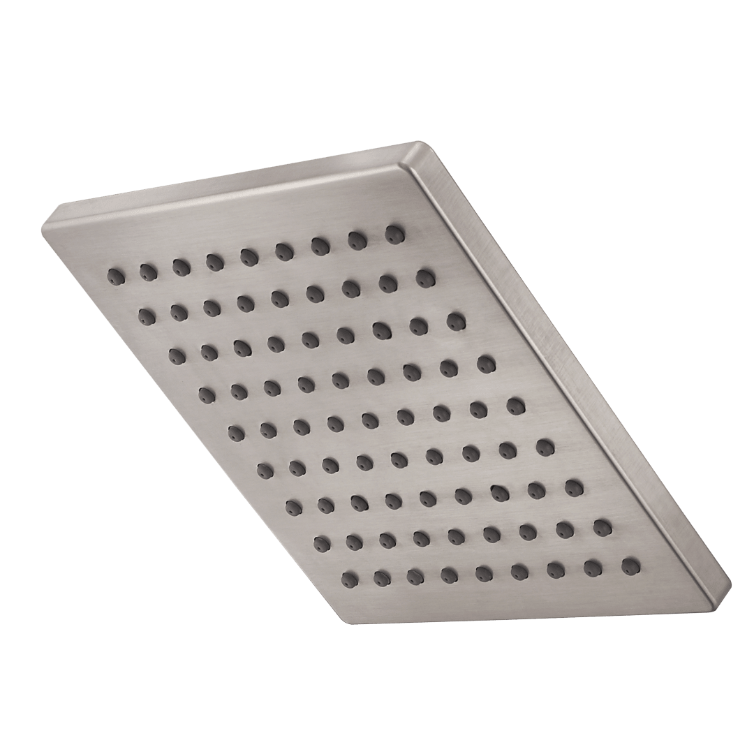 Bronson Square Raincan Showerhead in Brushed Nickel