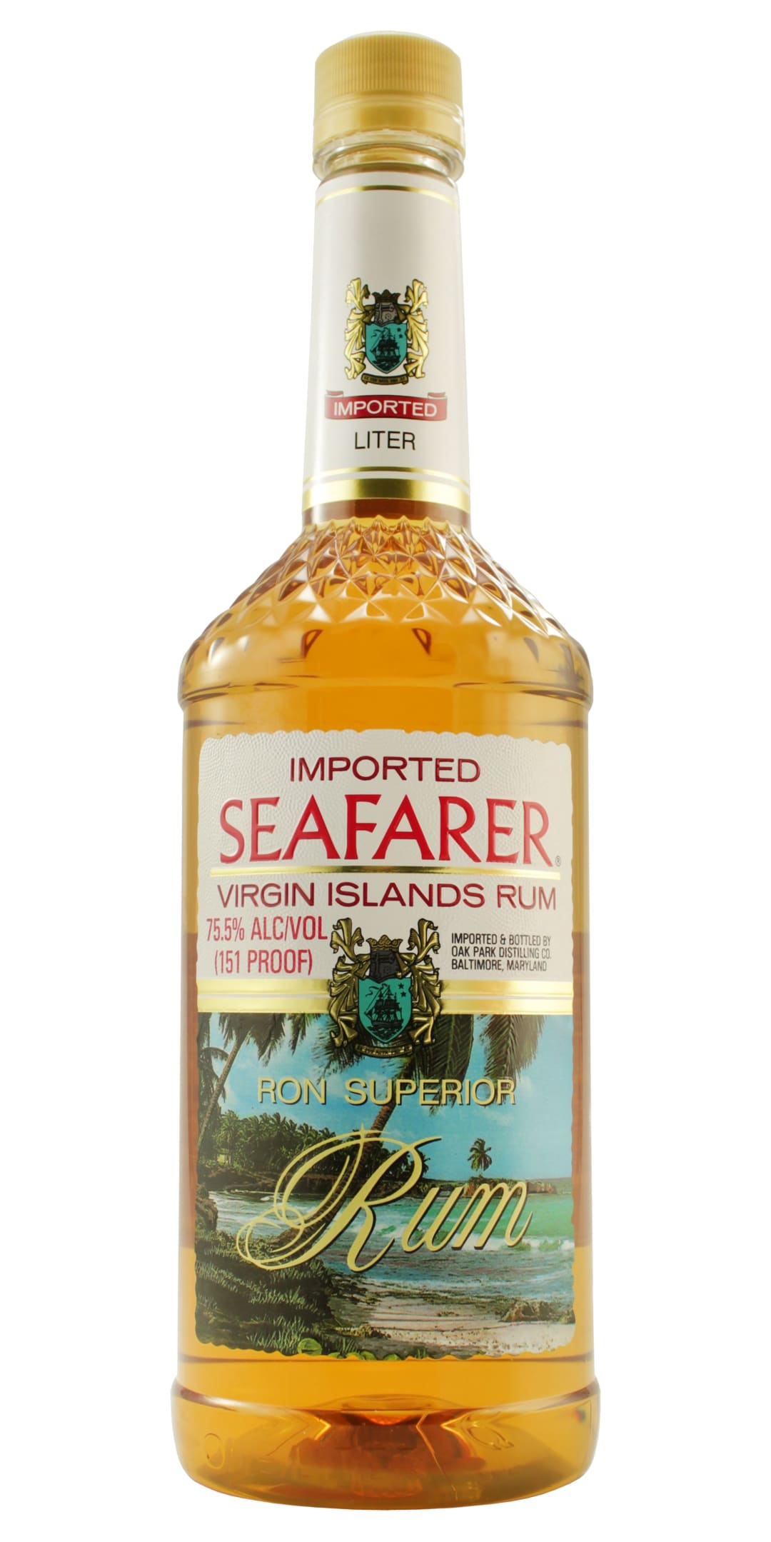Seafarer Dark Rum 1l Plastic Bottle 151 Proof