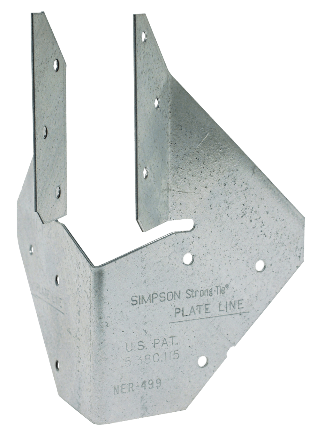 Simpson Strong-Tie HCP1.81 HCP 18-Gauge Galvanized Hip Corner Plate for 1-3/4 in. Engineered Wood (Pack of 1800)