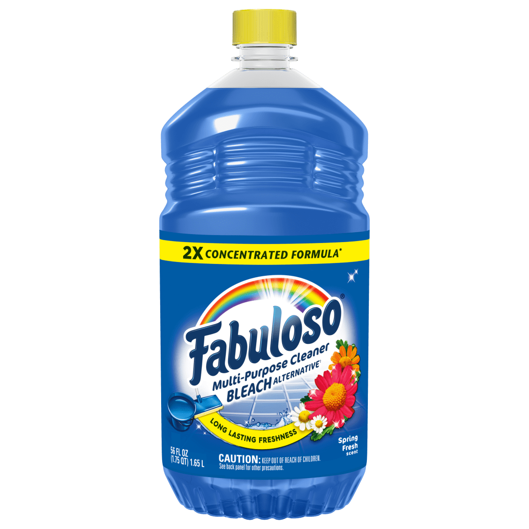Fabuloso Multi-Purpose Cleaner, 2X Concentrated Formula, Spring Fresh Scent, 56 oz