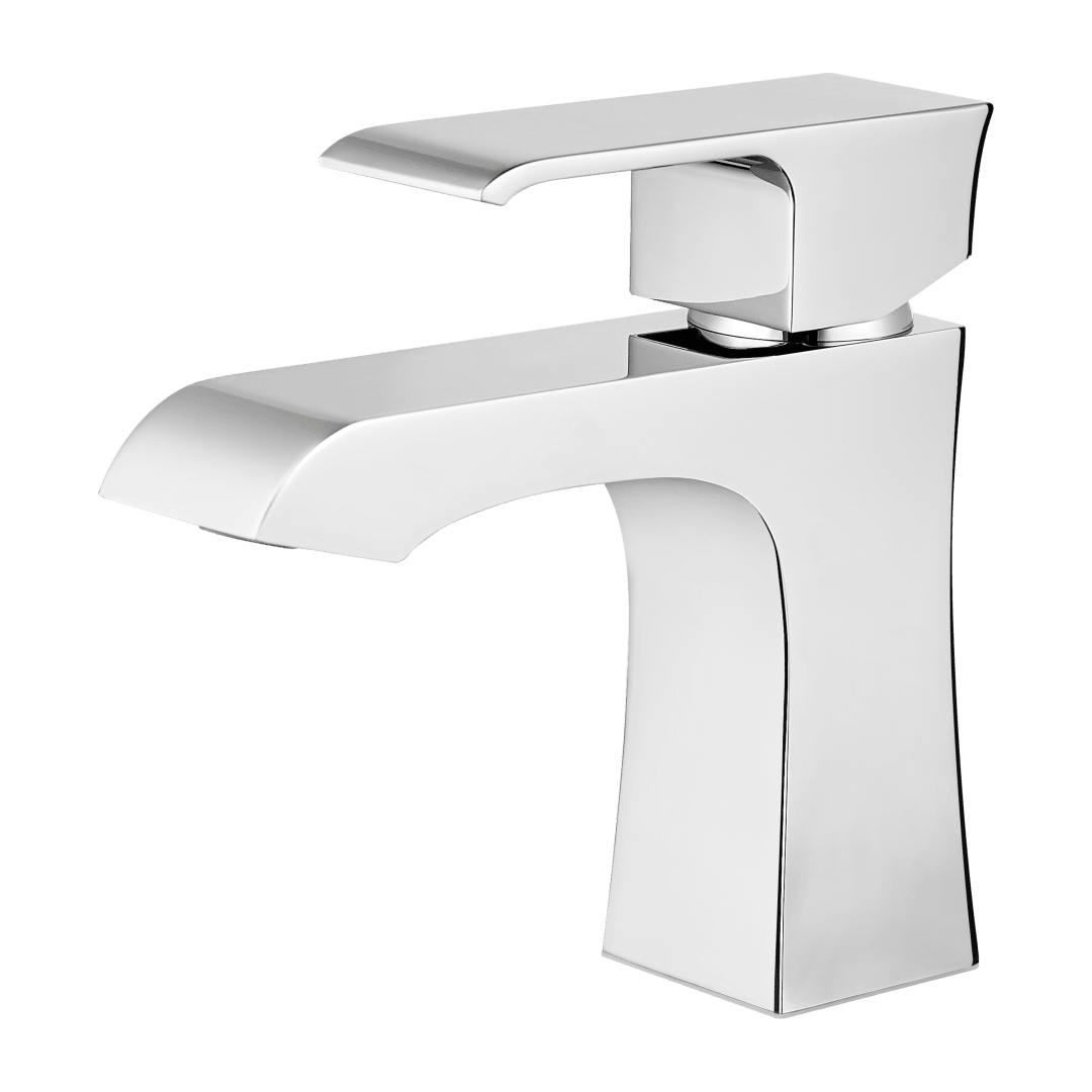 Vorena Single Control 4" Centerset Bathroom Faucet in Polished Chrome