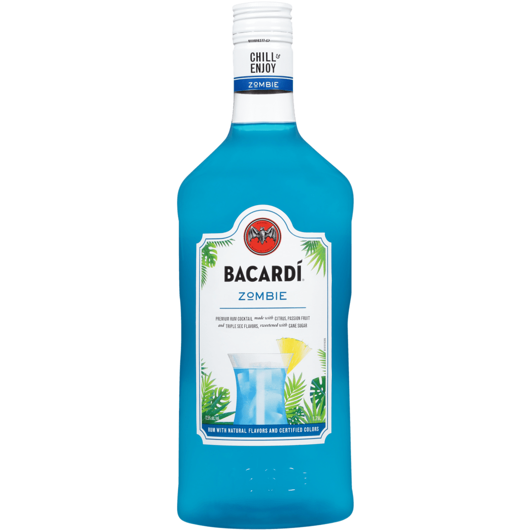 Bacardi Zombie Ready To Serve Premium Rum Cocktail, Gluten Free 12.5% 1.75L