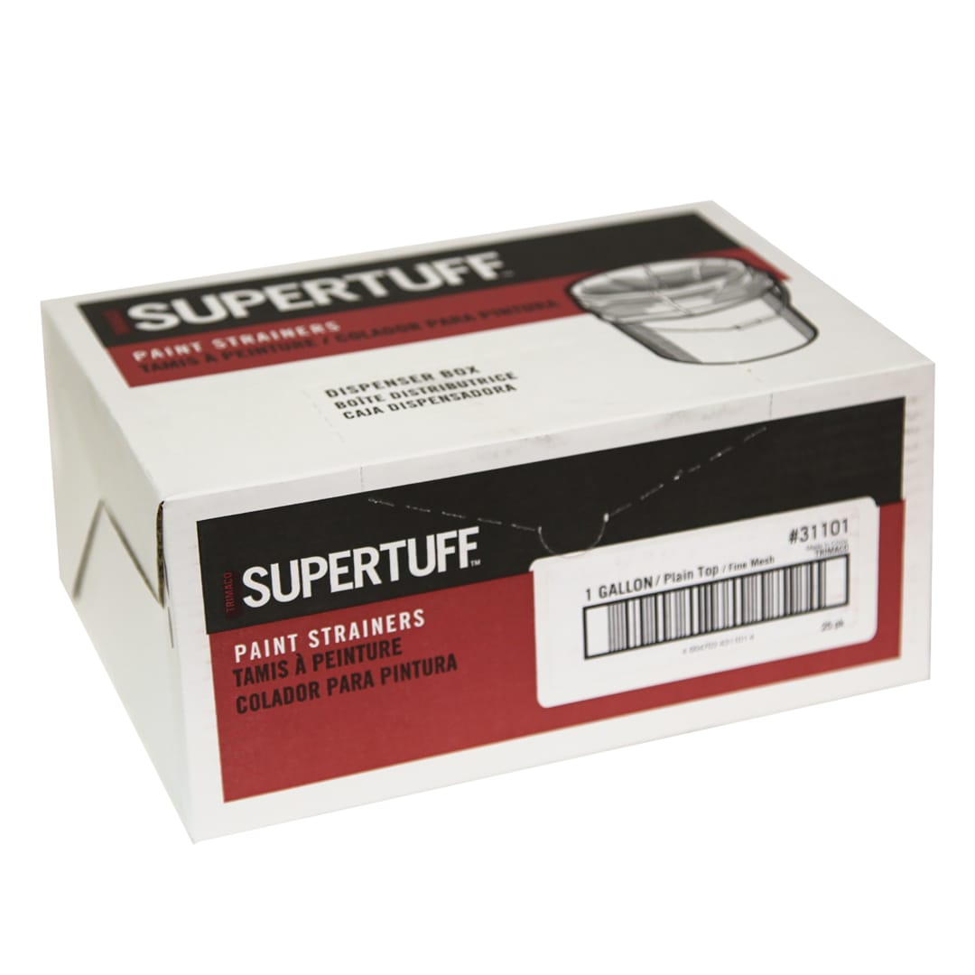 SuperTuff® Bag Strainer, Fine Mesh, Regular Top, 1 gal, 25pk