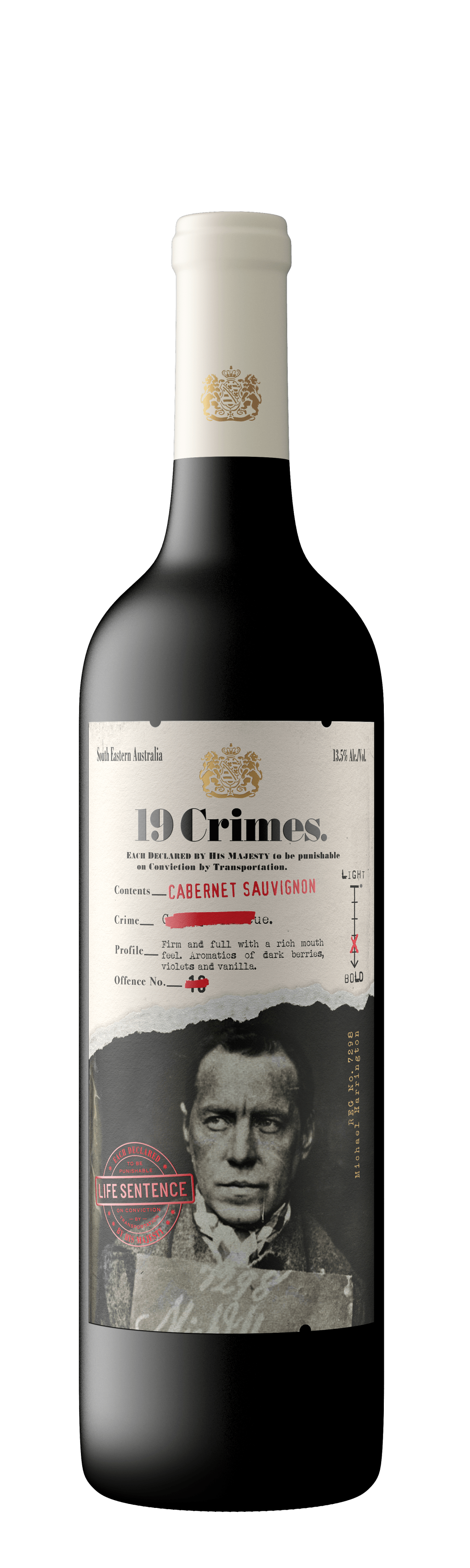 19 Crimes Cabernet Sauvignon 6B 750ML