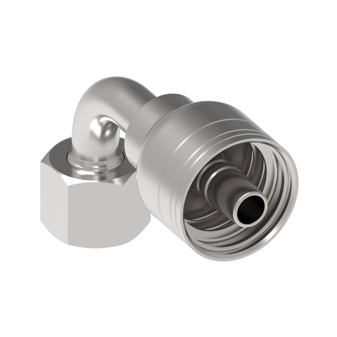 Aeroquip 3/4 X 1/2 Female Swivel 90 Degree Elbow
