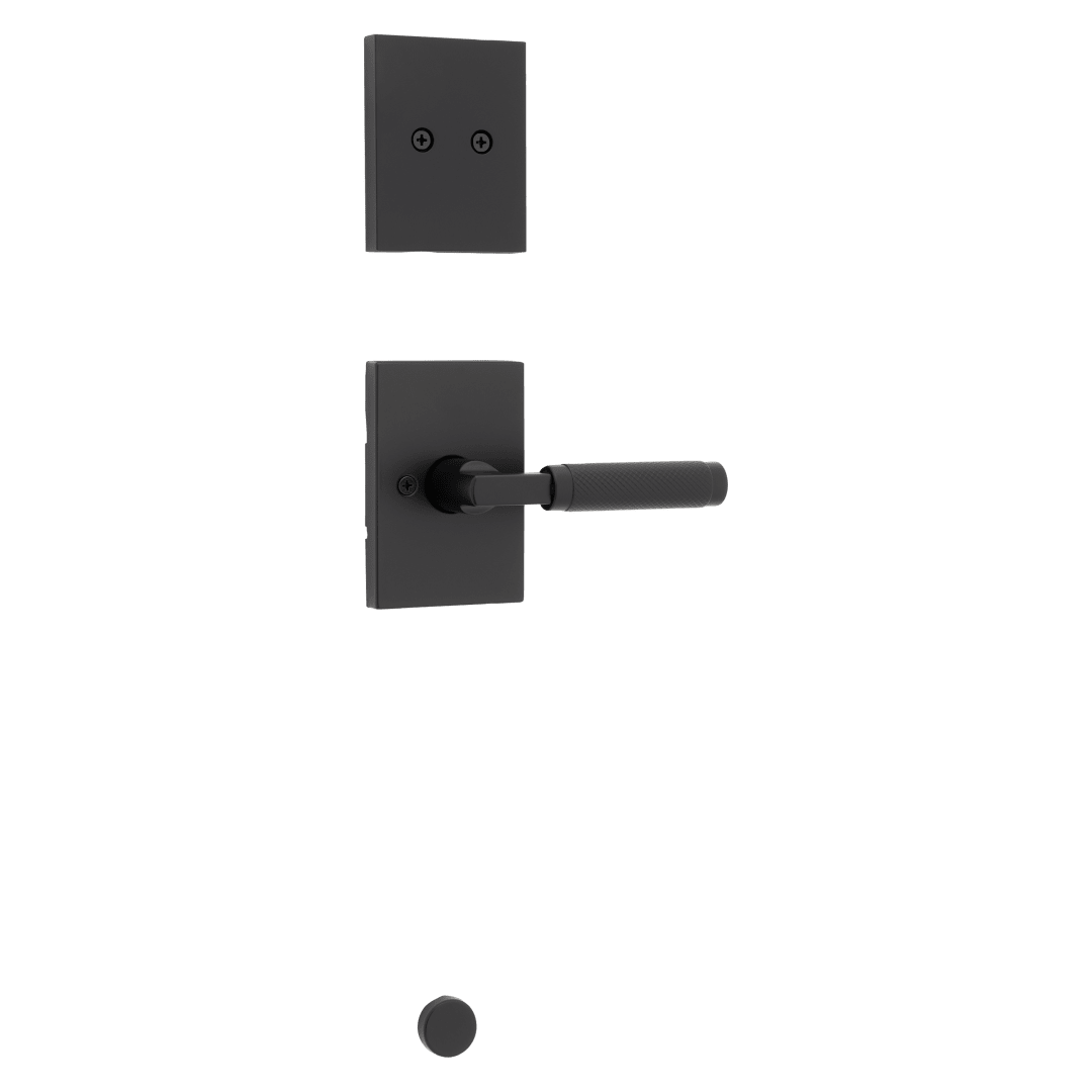 973 Dummy Interior Pack w/ Prava Lever for 819 Signature Series Handlesets in Matte Black