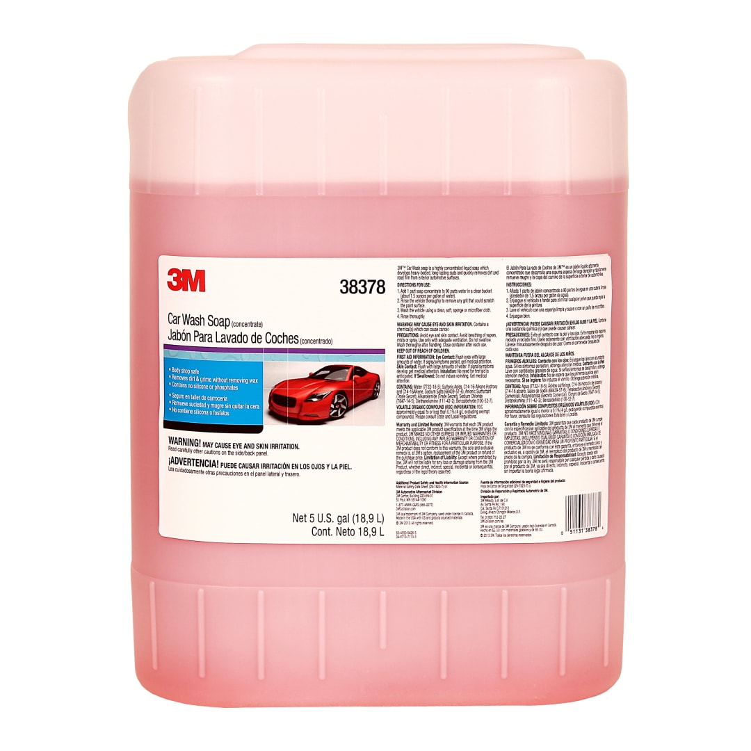 3M™ Araç Yıkama Şampuanı, 18,9 L, 38378
