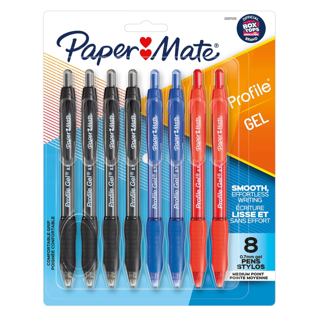 PM PROFILE GEL 0.7MM 8CD B-ASST REPACK