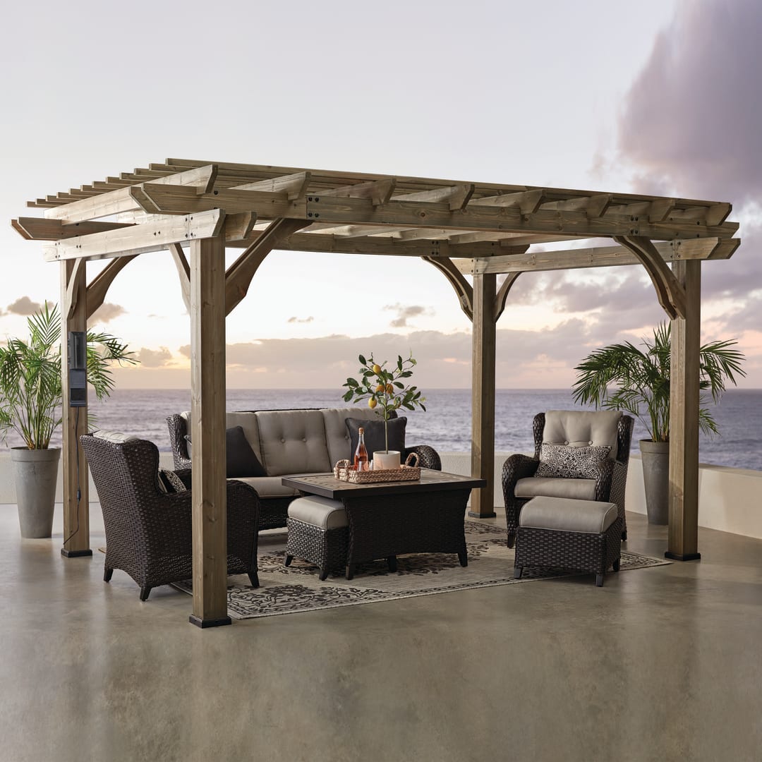 Somerville Pergola-14x10