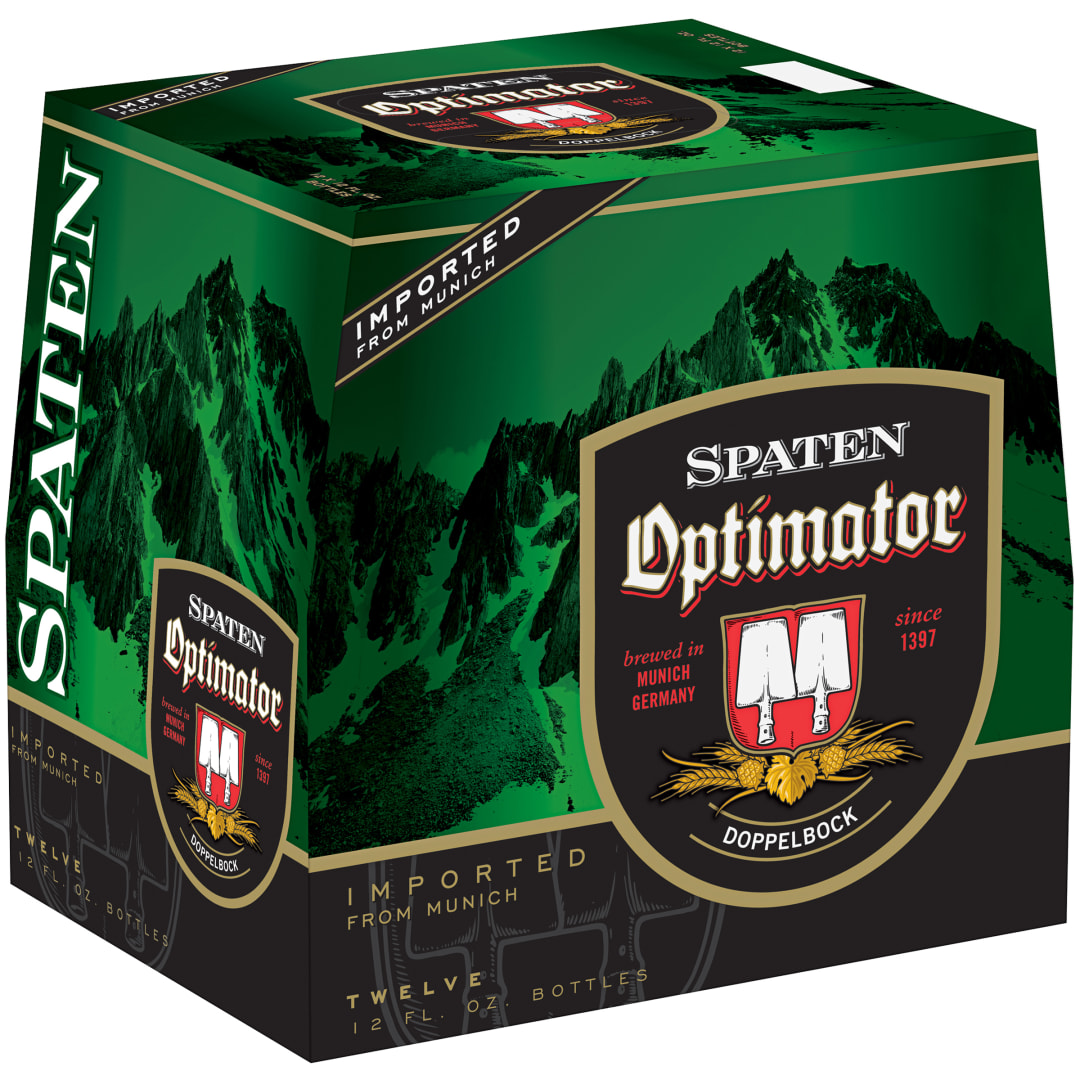 Spaten Optimator Bock, 12 Pack 12 fl. oz. Bottles, 7.5% ABV